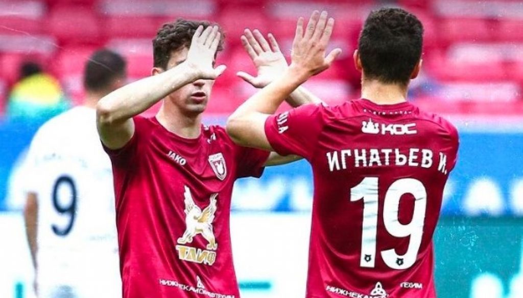 Рубин и Урал завършиха при резултат 1:1 bet365