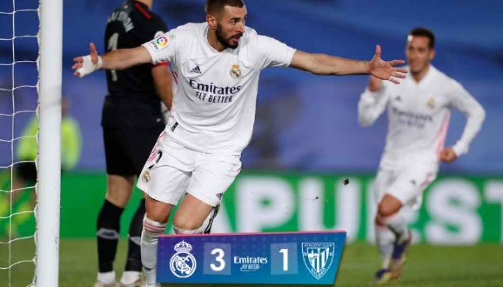 Реал Мадрид победи с 3:1 Атлетик Билбао bet365