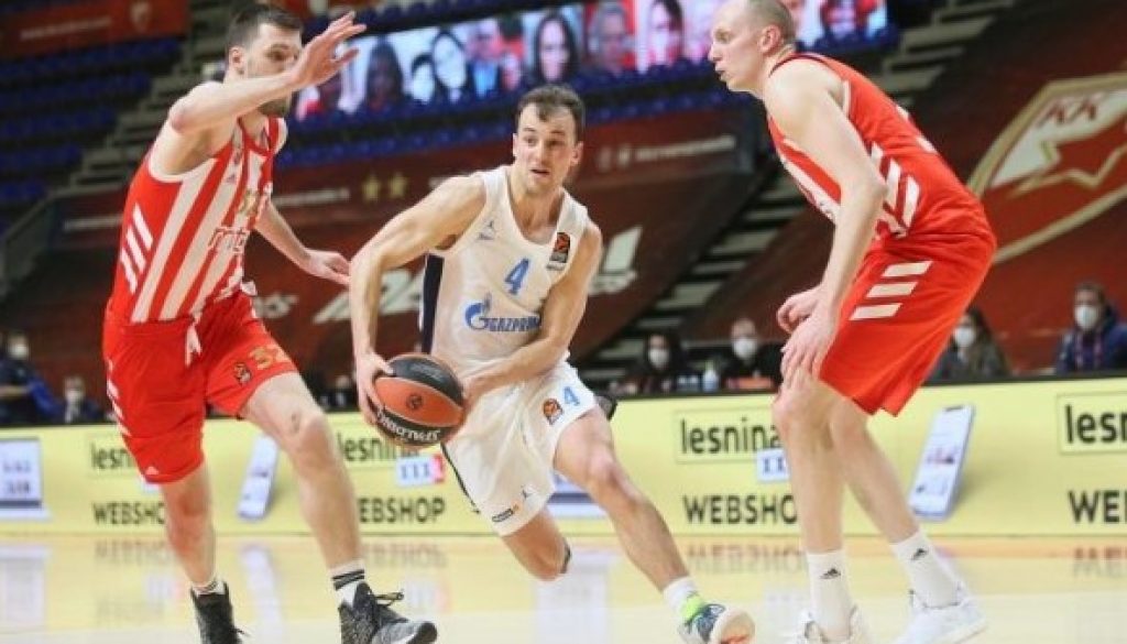 Зенит (Санкт Петербург) записа втора поредна победа в Евролигата bet365