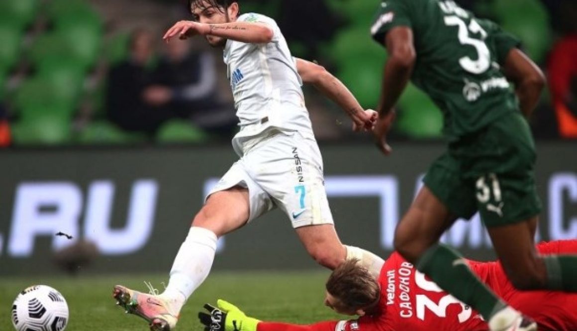 Краснодар и Зенит завършиха при резултат 2:2 bet365