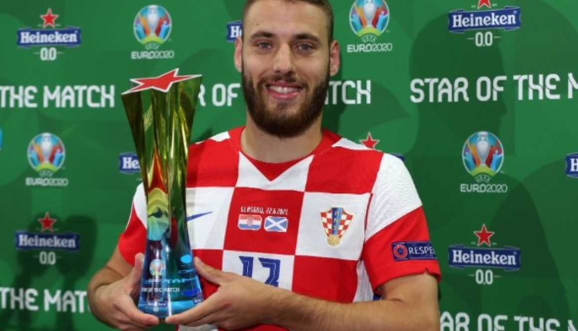 Никола Влашич беше избран за Играч на мача Хърватия - Шотландия bet365