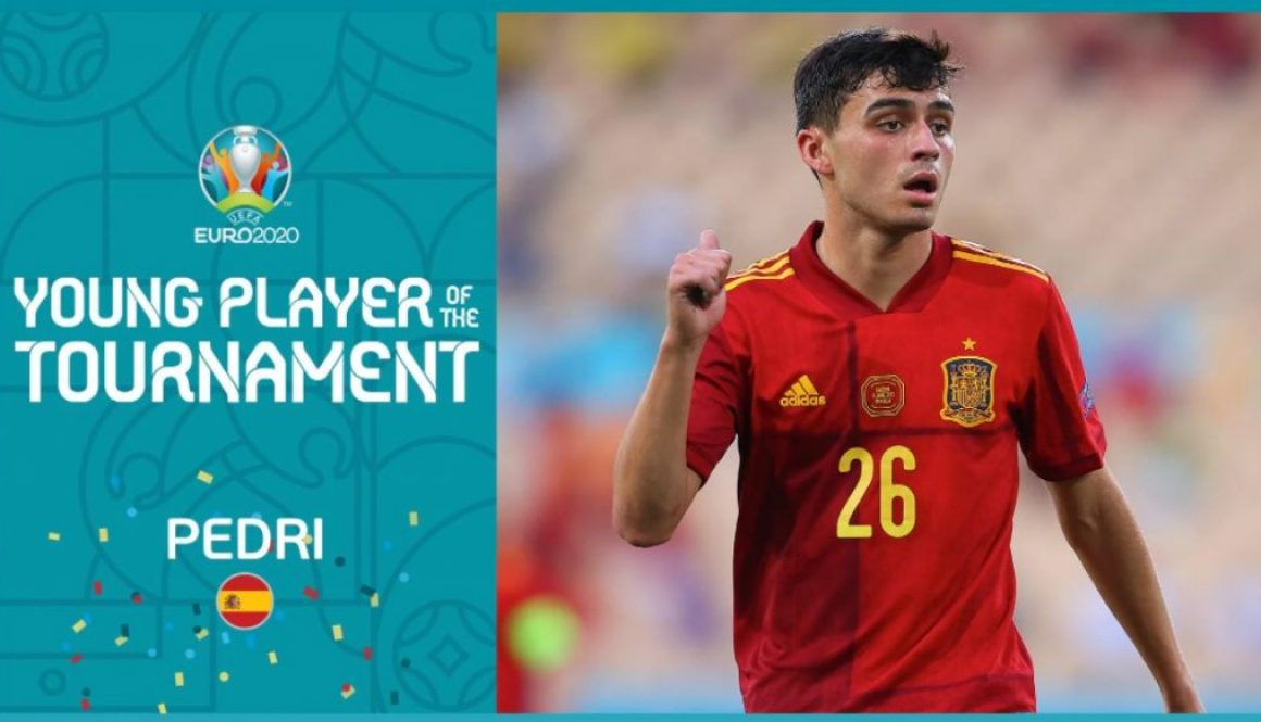 Педри получи наградата за най-добър млад футболист на Евро 2020 bet365