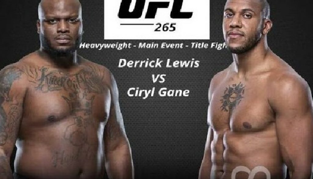 Дерик Люис по-тежък от Ган с 8 килограма преди събитието UFC 265 bet365